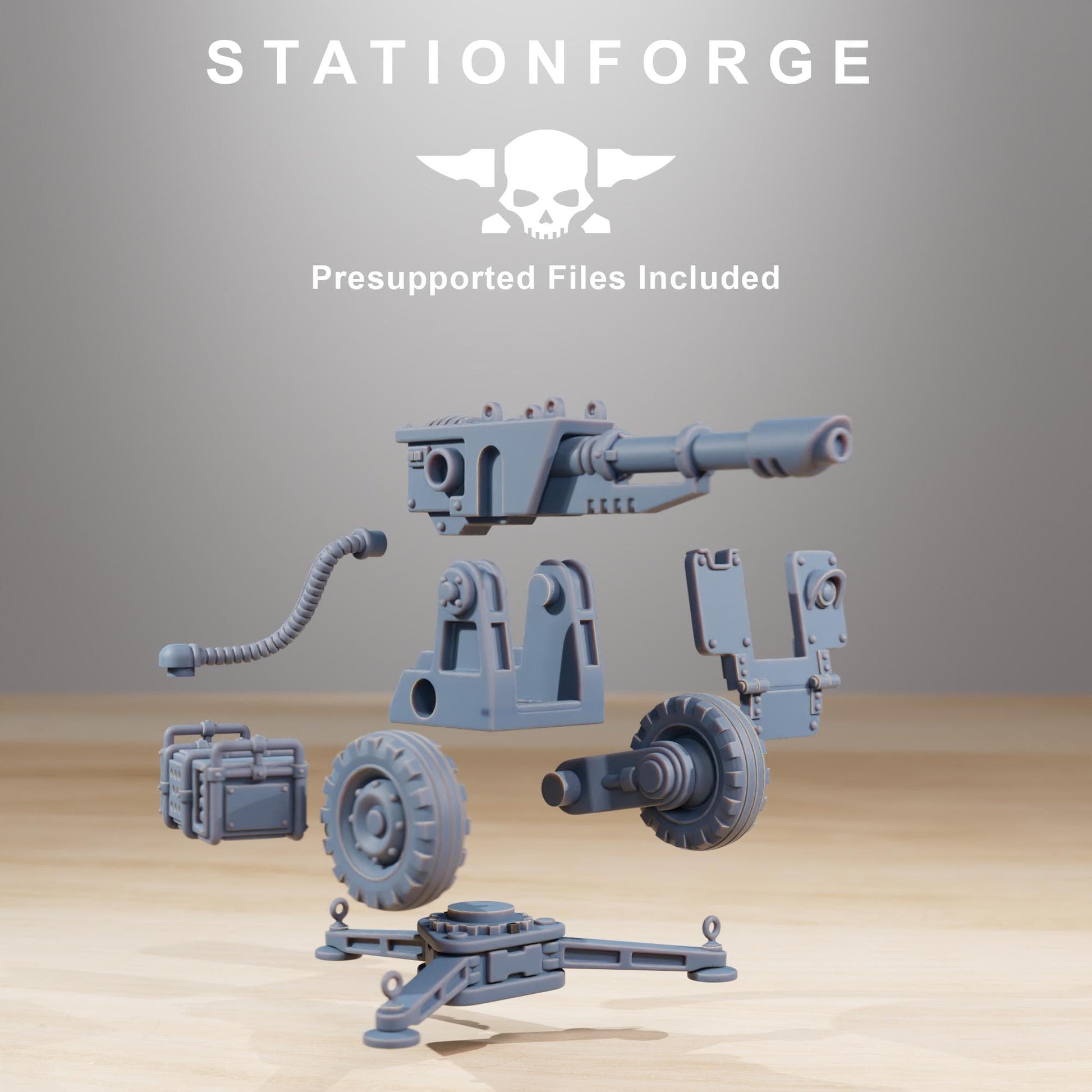 Grim Guard Battle Weapons (1) (sculpted by Stationforge)
