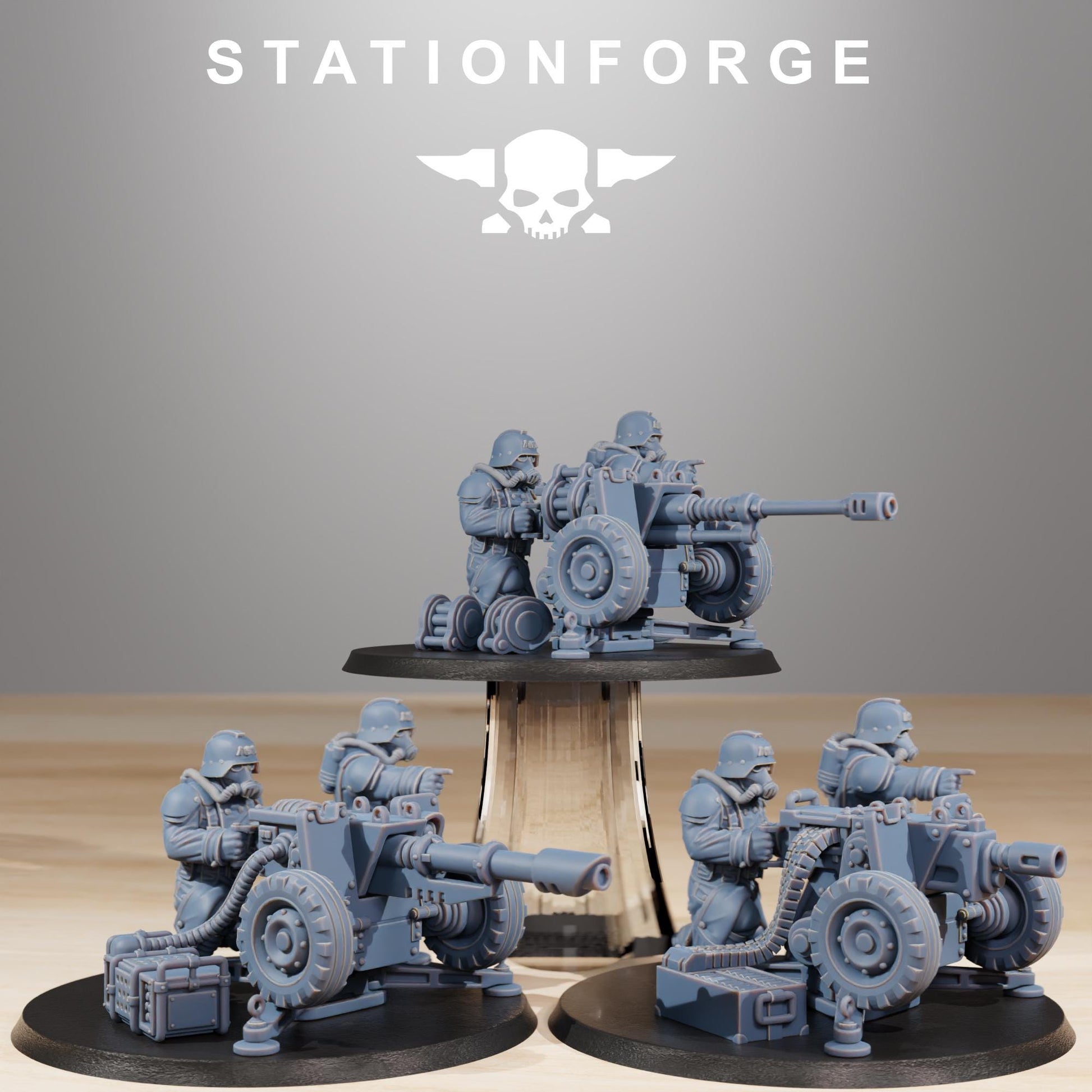 Grim Guard Battle Weapons (1) (sculpted by Stationforge)