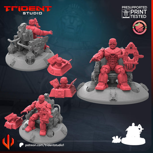 Ghost (Fan art sculpted by Trident Studio) (Crisis Protocol Proxy/Alternative)