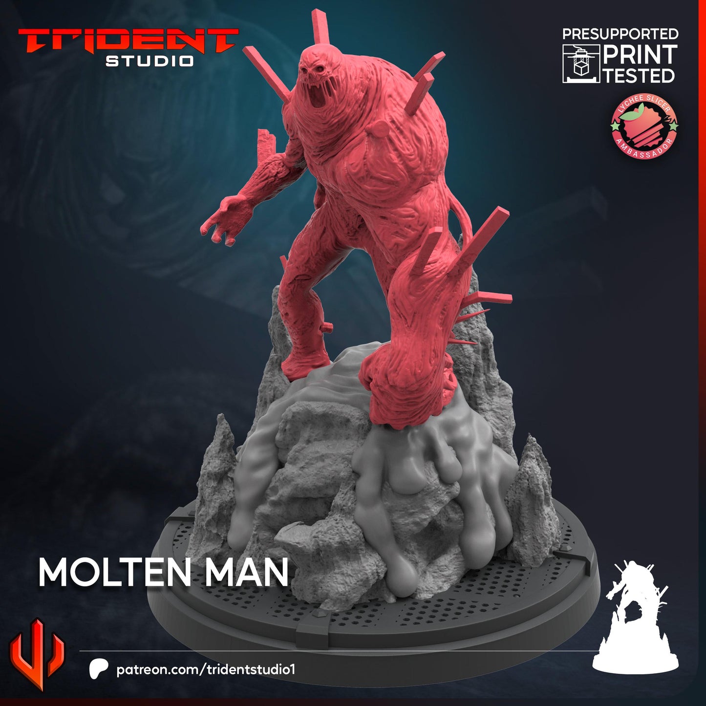 High Evolutionary (Fan art sculpted by Trident Studio) (Crisis Protocol Proxy/Alternative)