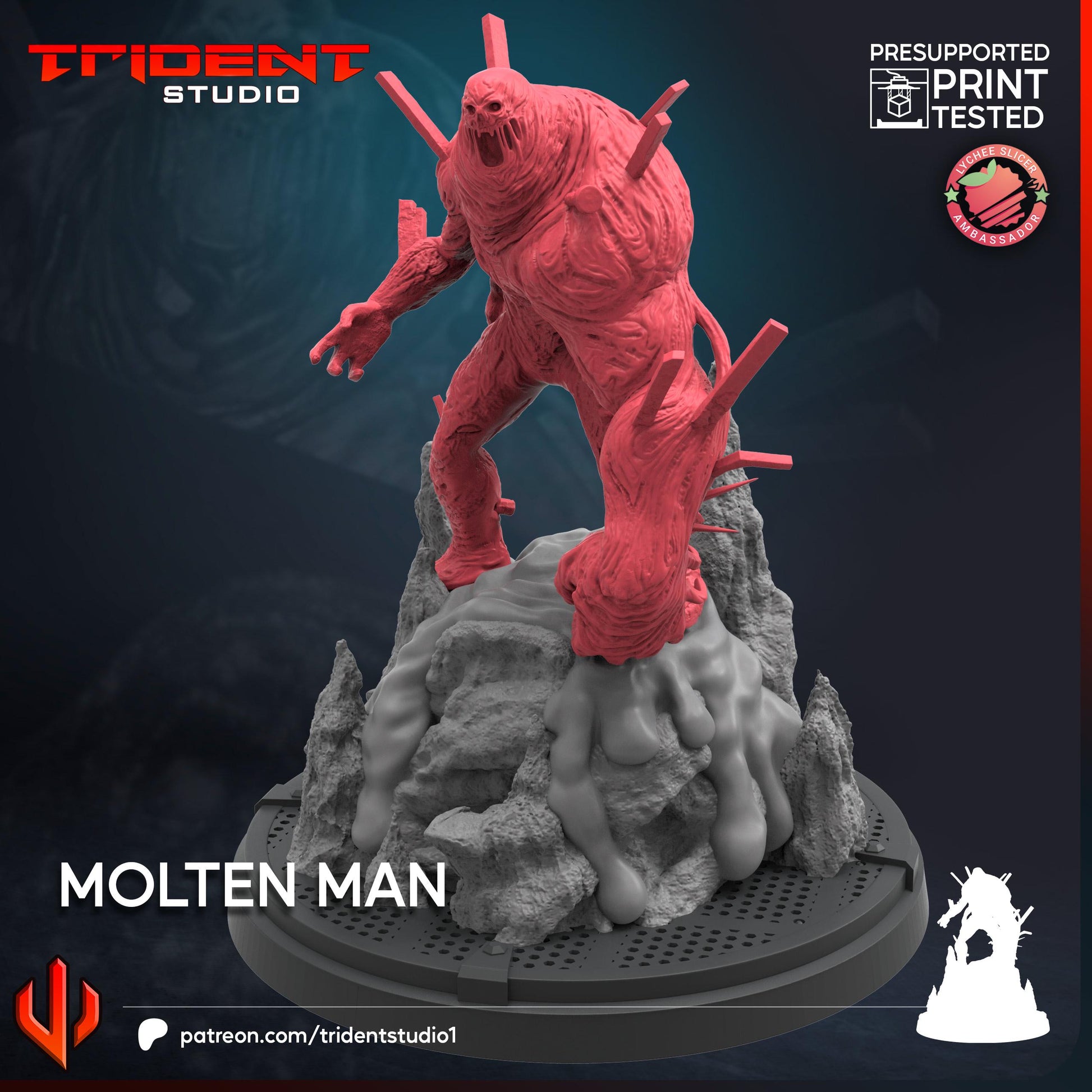 High Evolutionary (Fan art sculpted by Trident Studio) (Crisis Protocol Proxy/Alternative)