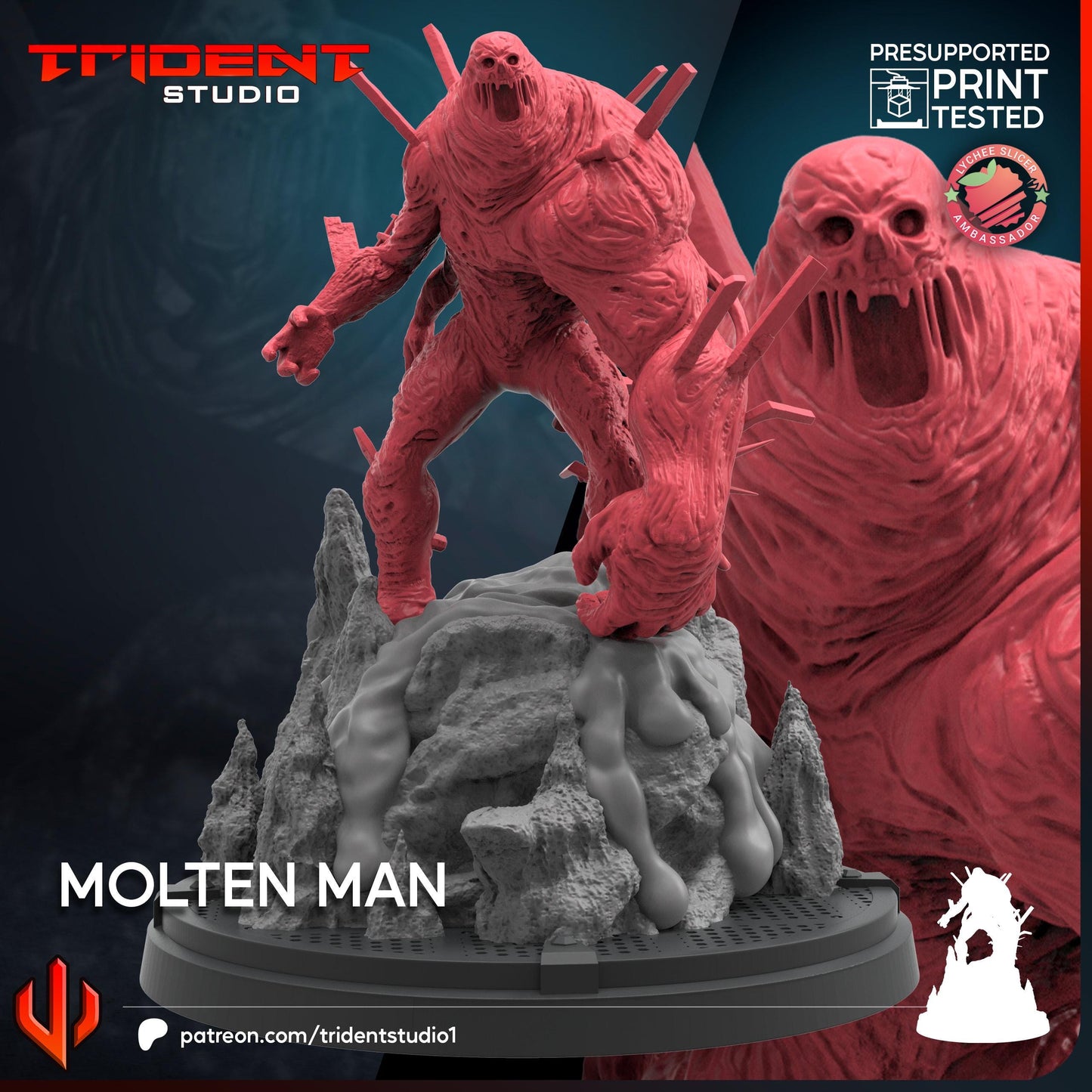 High Evolutionary (Fan art sculpted by Trident Studio) (Crisis Protocol Proxy/Alternative)