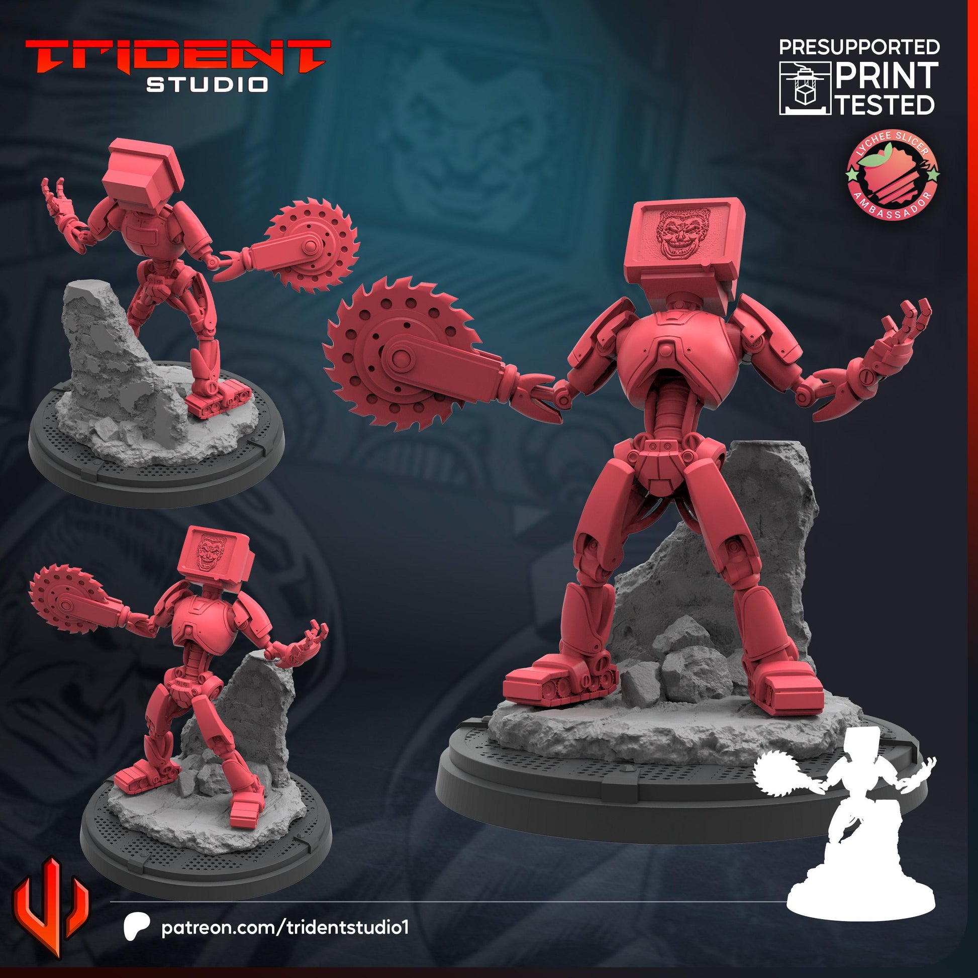 Spider Slayer (Fan art sculpted by Trident Studio) (Crisis Protocol Proxy/Alternative)