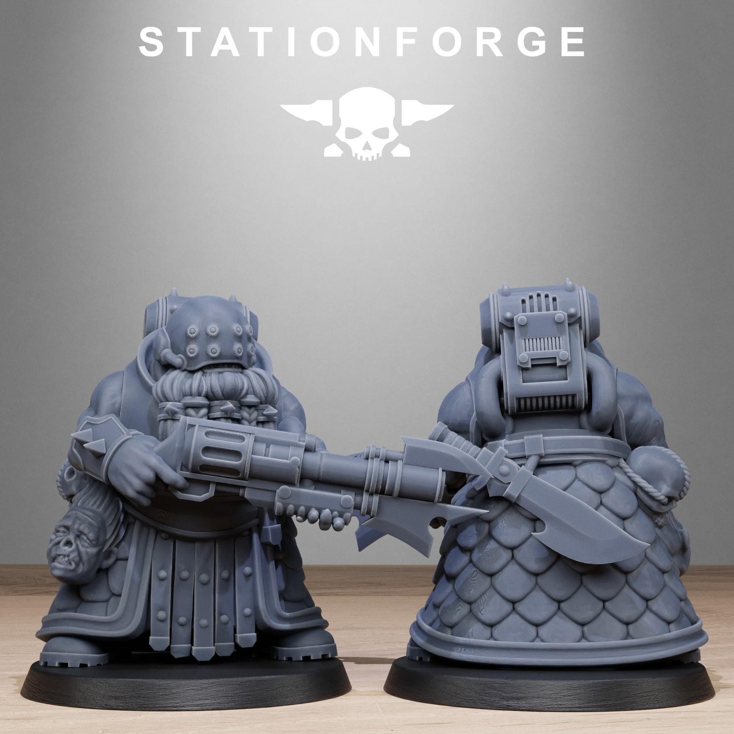 Corrupted Guard Dwarves (sculpted by Stationforge)