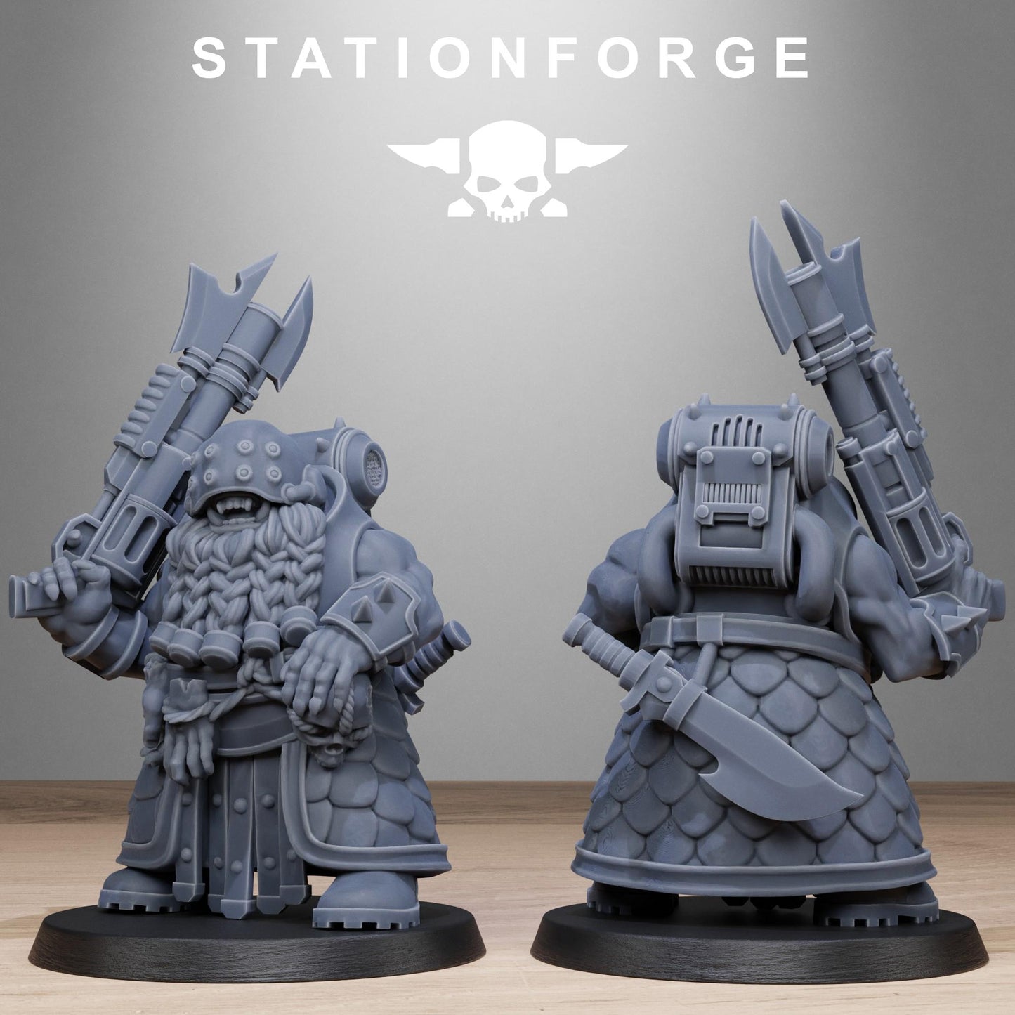 Corrupted Guard Dwarves (sculpted by Stationforge)