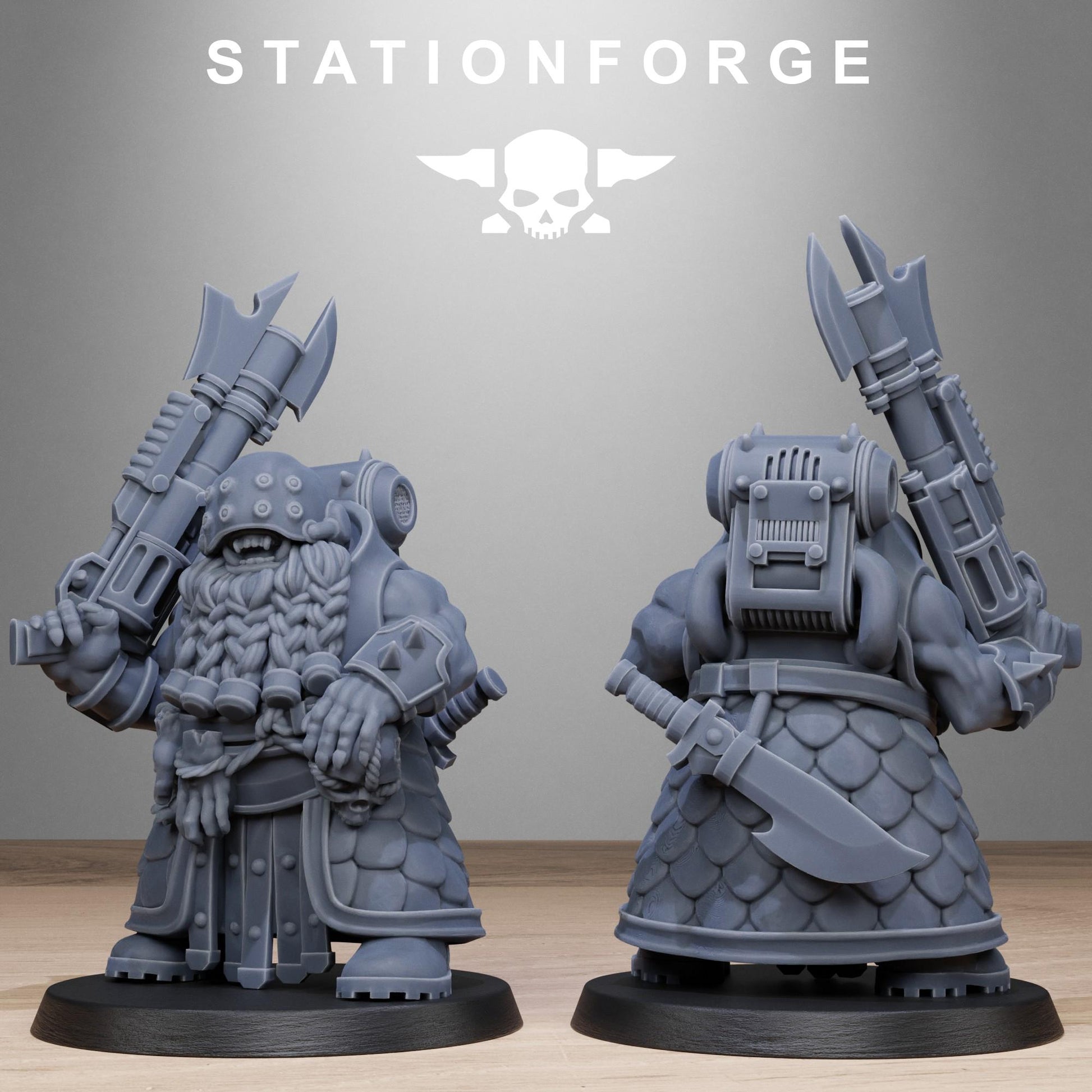 Corrupted Guard Dwarves (sculpted by Stationforge)