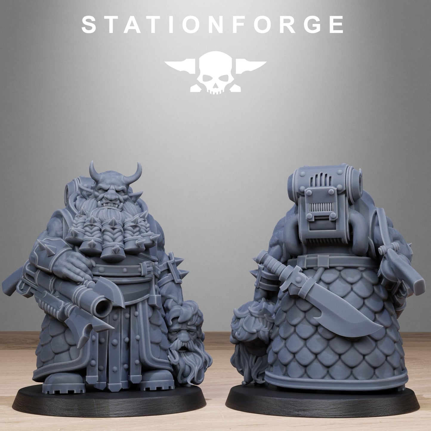 Corrupted Guard Dwarves (sculpted by Stationforge)