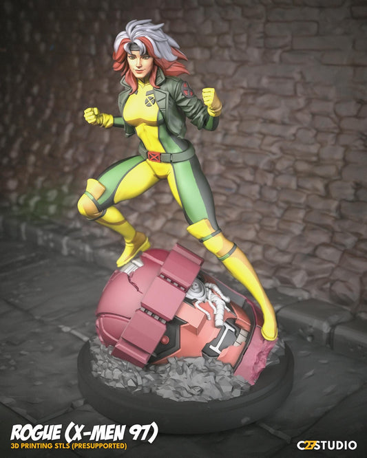 Rogue 97 - 40mm miniature (sculpted by C27 collectibles) (Crisis Protocol Proxy/Alternative)