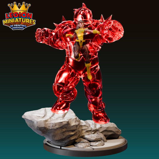 Armor Fan Art 40mm Miniature (Sculpted by Legion Miniatures) (Crisis Protocol Proxy/Alternative)