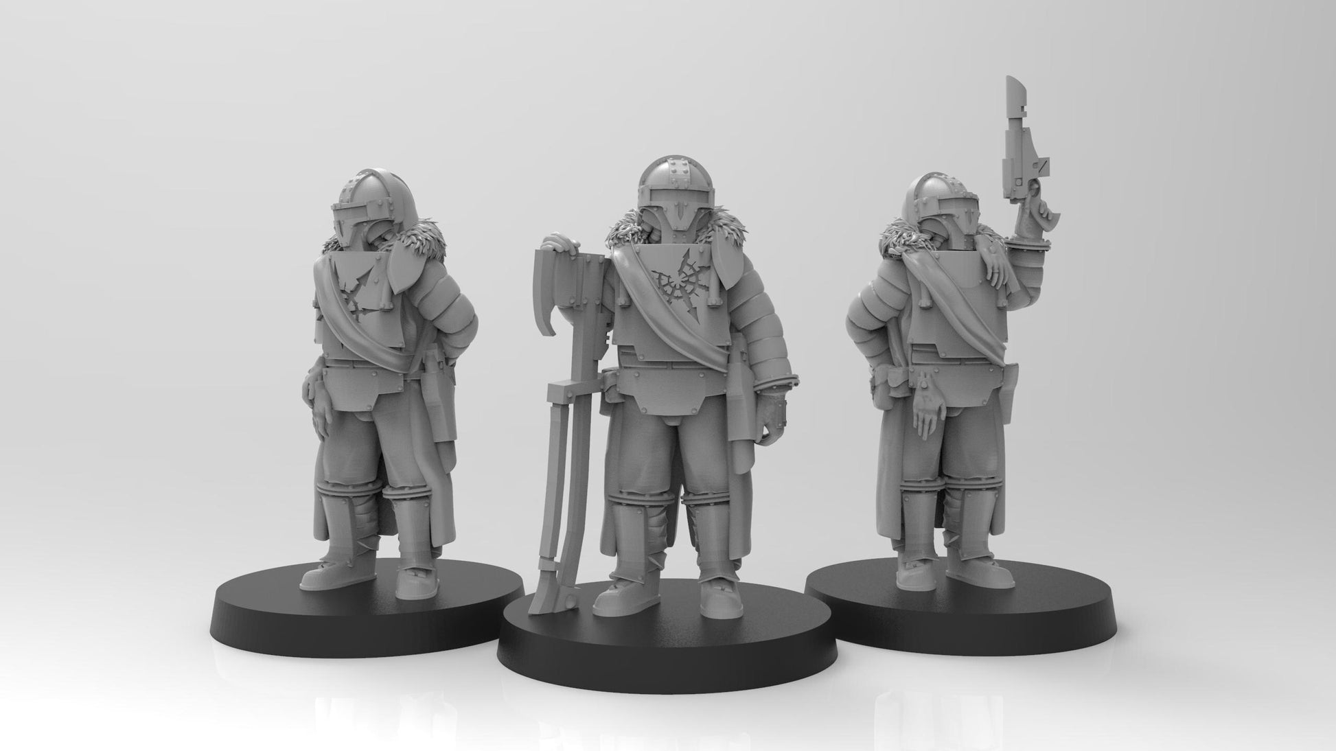 Lunar Auxilia Political Enforcers (sculpted by That Evil One)