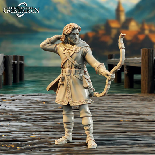 Brand the Marksman - Driftport Town (sculpted by Print Goes Ever On)