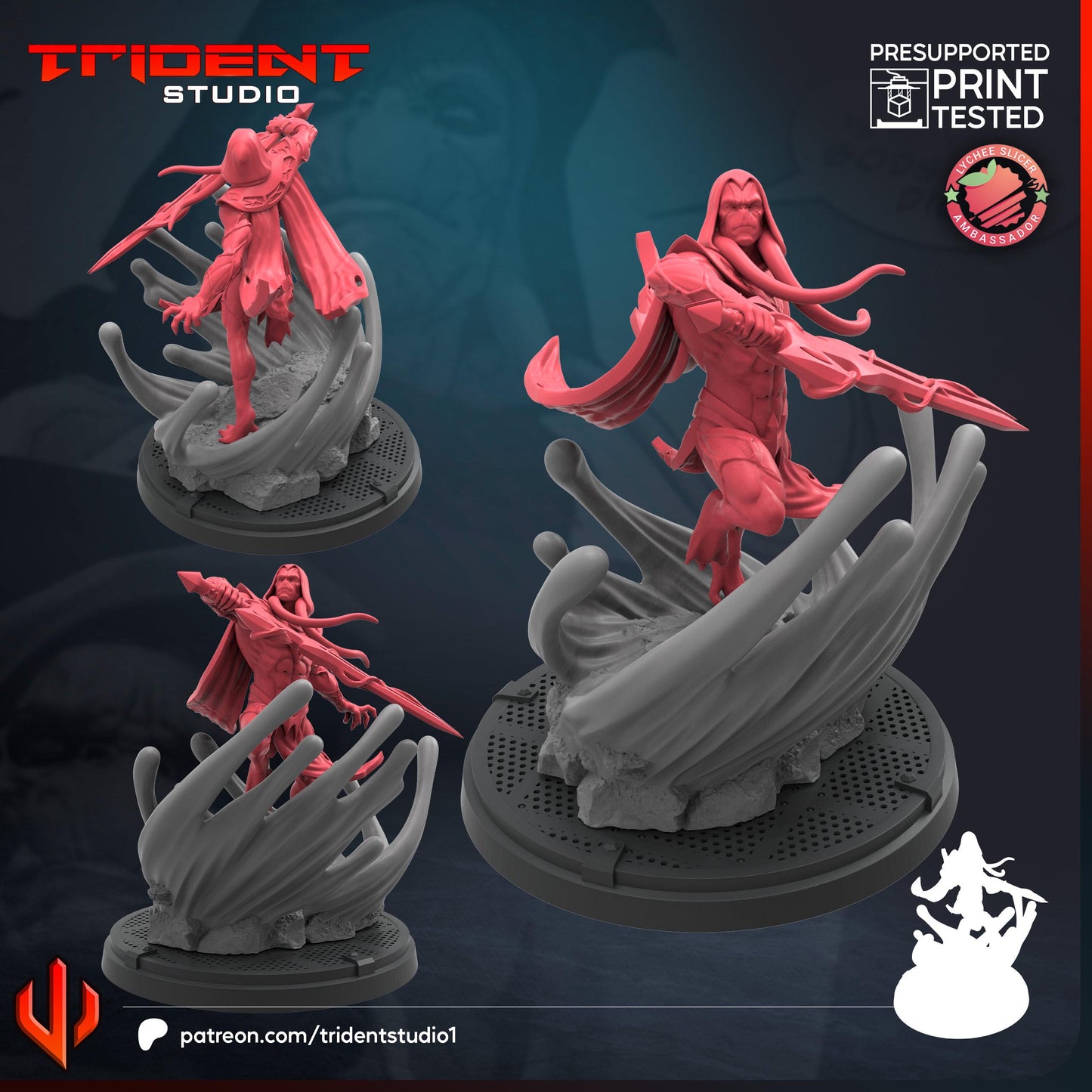 Gorr (Fan art sculpted by Trident Studio) (Crisis Protocol Proxy/Alternative)
