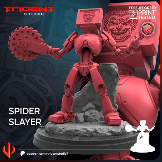 Spider Slayer (Fan art sculpted by Trident Studio) (Crisis Protocol Proxy/Alternative)