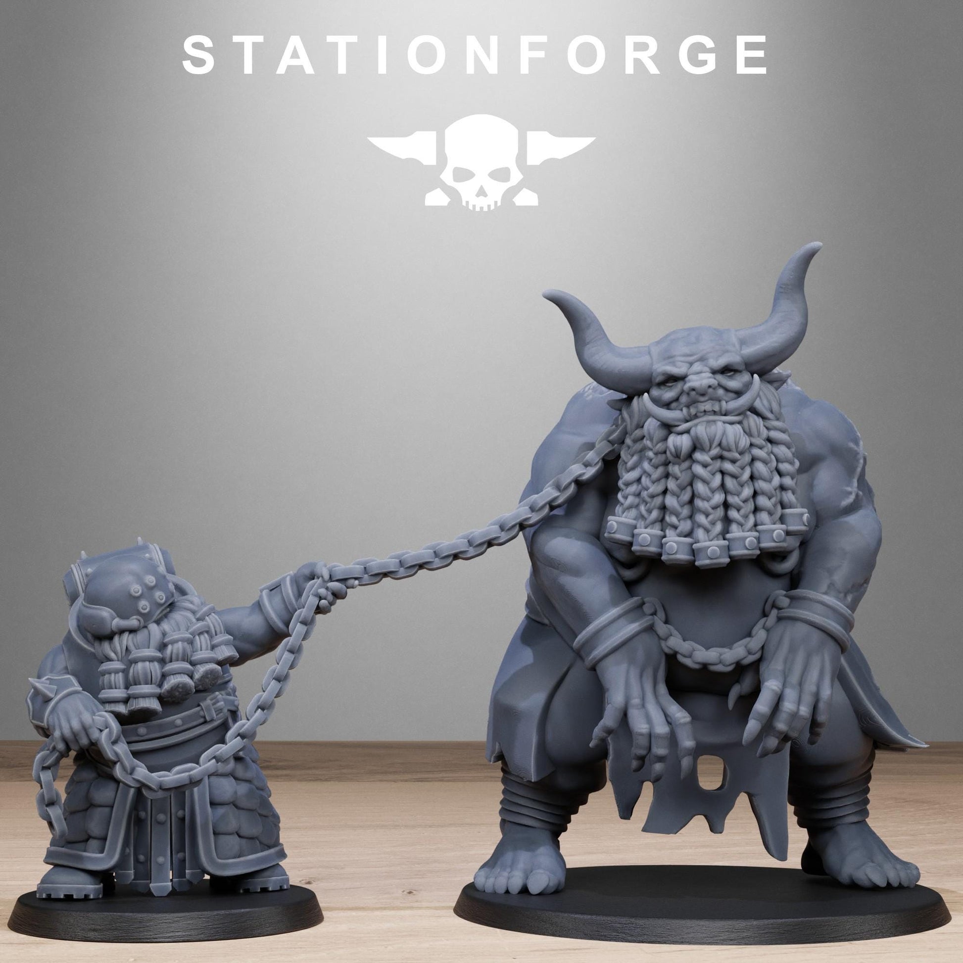 Corrupted Guard Dwarves (sculpted by Stationforge)
