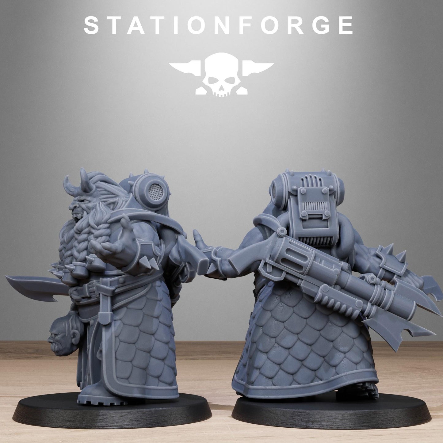 Corrupted Guard Dwarves (sculpted by Stationforge)