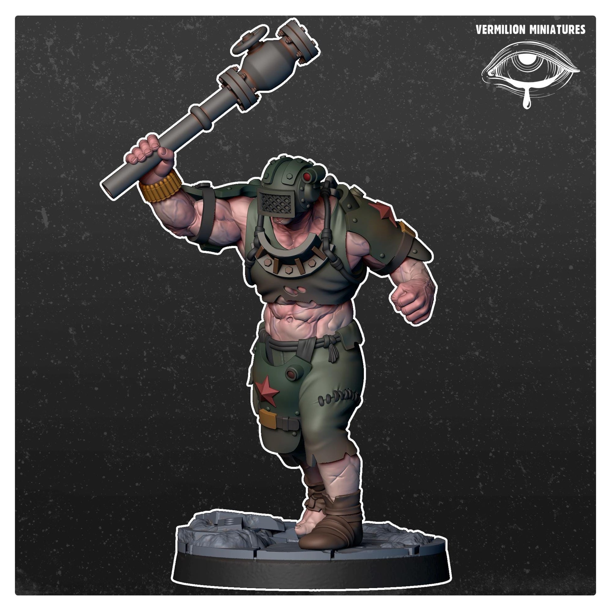 Smasher 1 - Overhumans (Sculpted by Vermillion Miniatures)