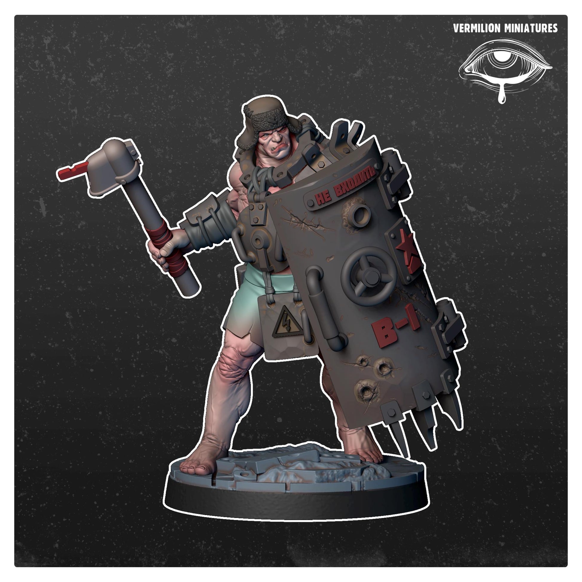 Smasher 2 - Overhumans (Sculpted by Vermillion Miniatures)