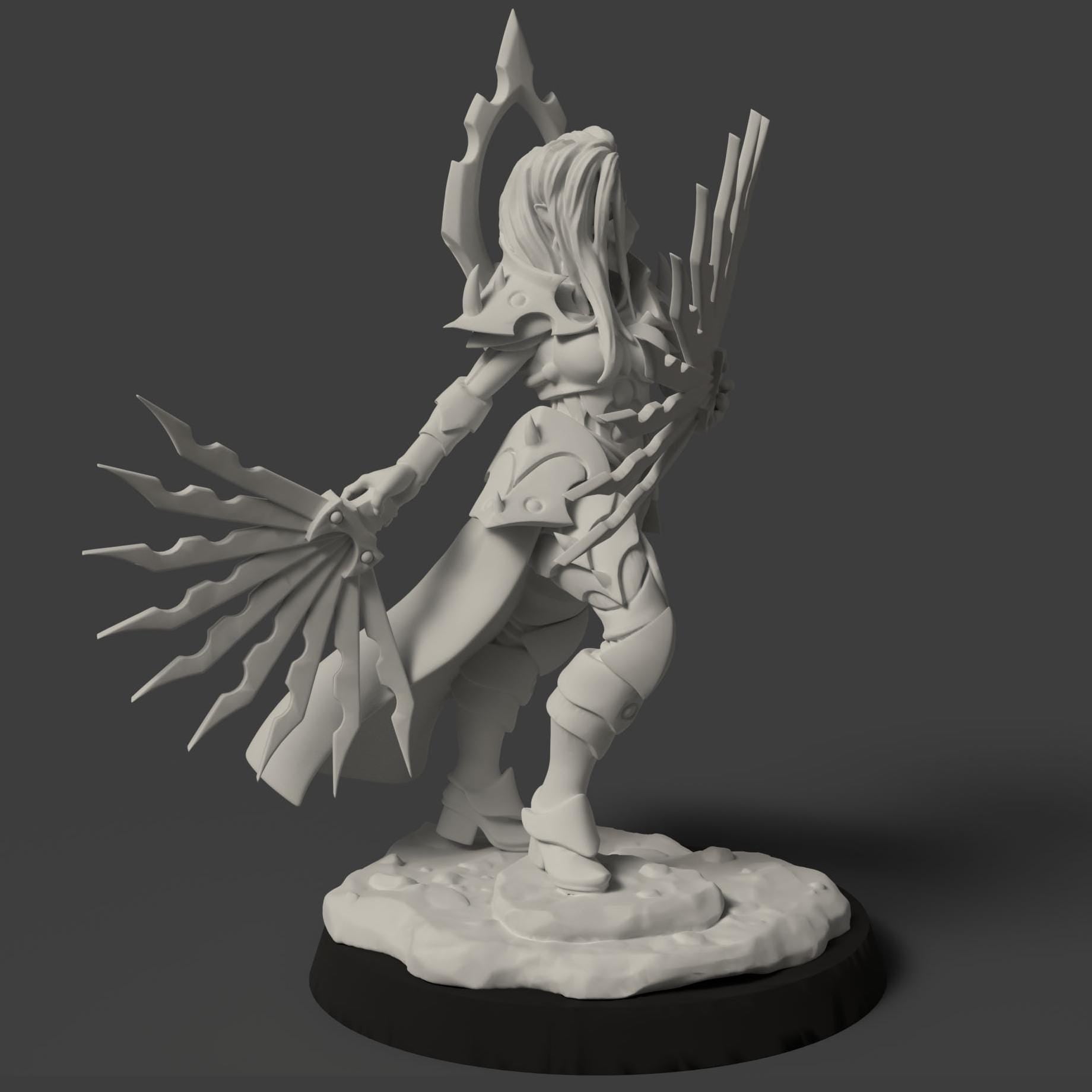Dark Princess(Sculpted by Fantasy Cult Miniatures)