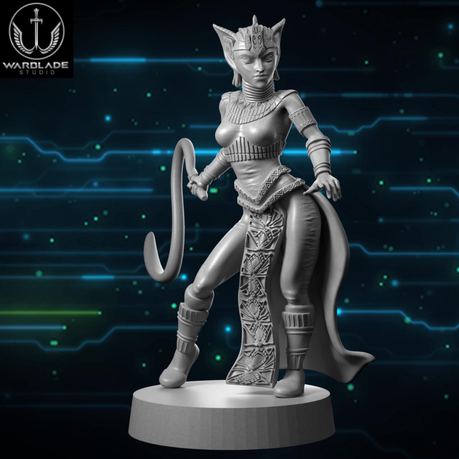 Miraj - Fan Art (40mm miniature - sculpted by Warblade Studios)