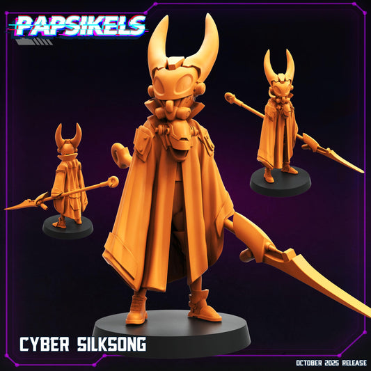 Cyber Silksong Fan Art (sculpted by Papsikels)