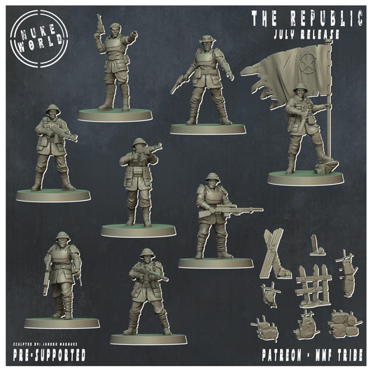 Republic - all minis - modular versions - accessories