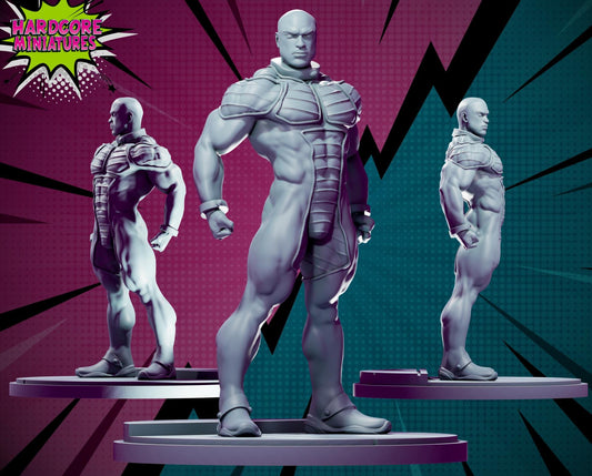 Black Samson - Fan Art 40mm Miniature (Sculpted by Hardcore Miniatures) (Crisis Protocol Proxy/Alternative)
