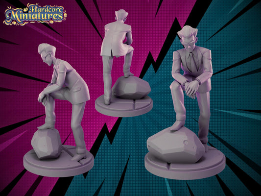 Announcer - Dragonball Fan Art 40mm Miniature (Sculpted by Hardcore Miniatures) (Crisis Protocol Proxy/Alternative)