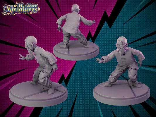 Roshi - Dragonball Fan Art 40mm Miniature (Sculpted by Hardcore Miniatures) (Crisis Protocol Proxy/Alternative)