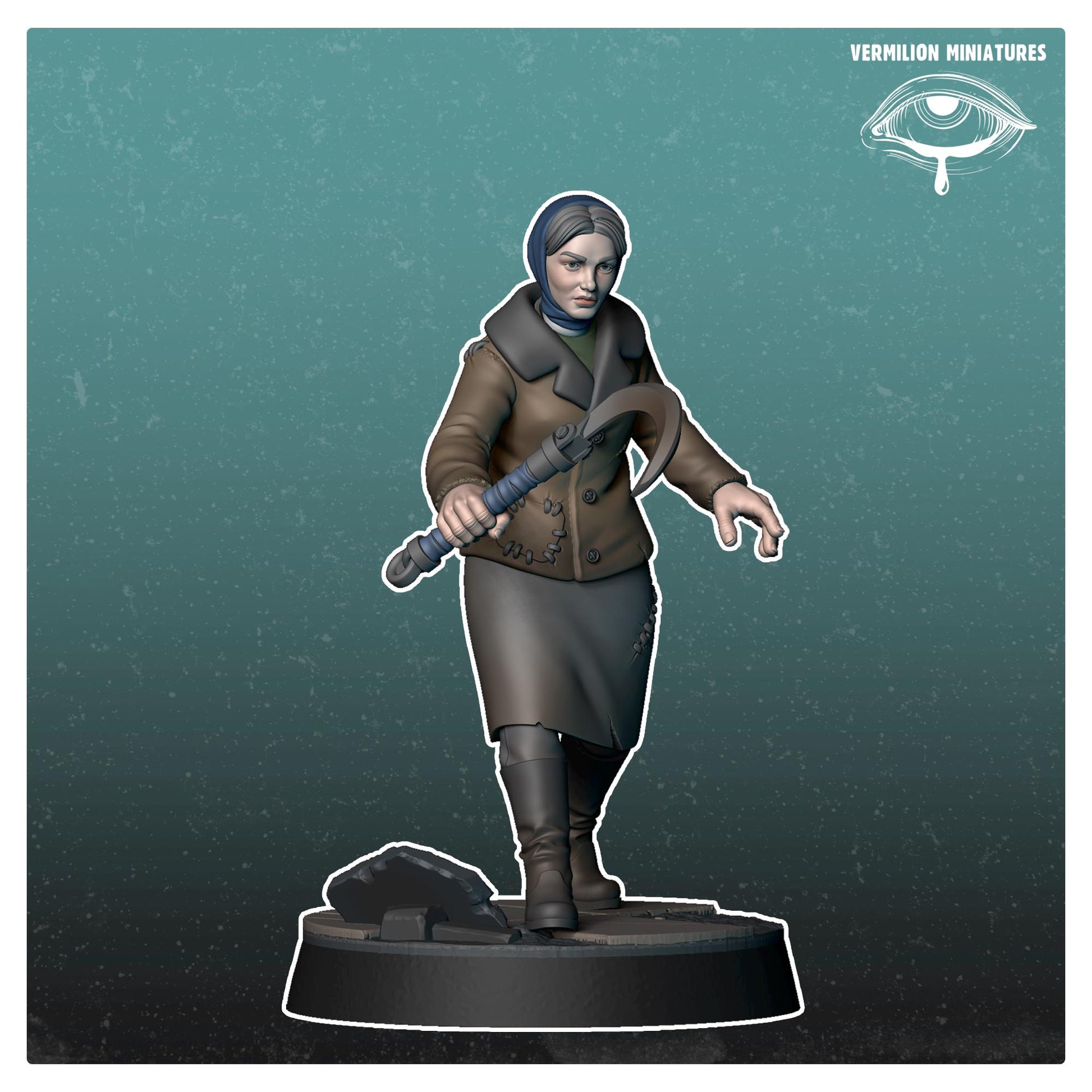 Girl 2 - Comrades (Sculpted by Vermillion Miniatures)