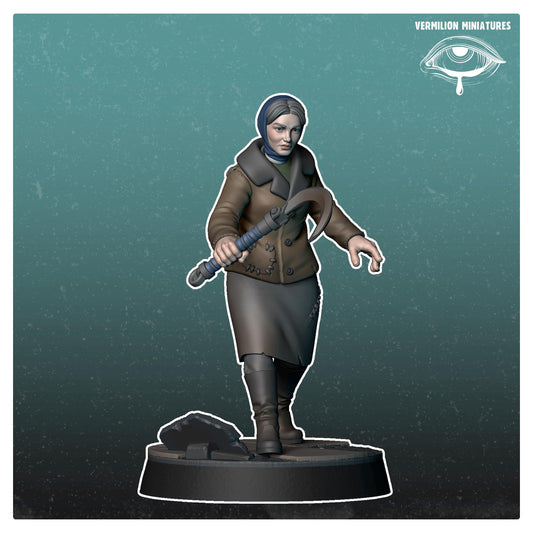 Girl 2 - Comrades (Sculpted by Vermillion Miniatures)