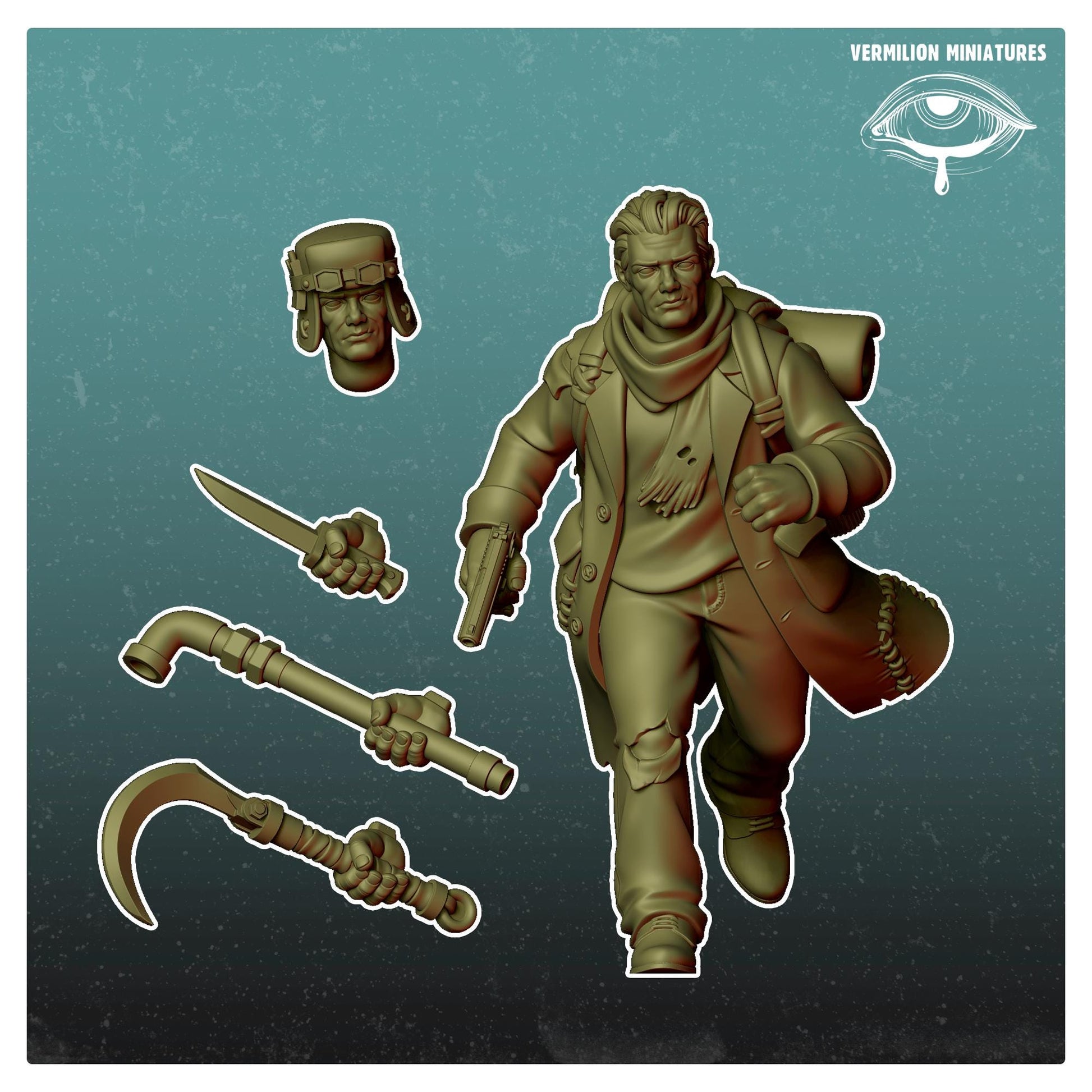 Man 2 - Comrades (Sculpted by Vermillion Miniatures)
