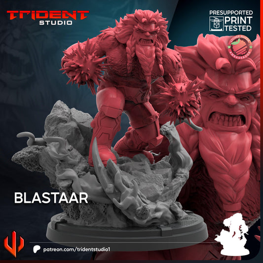 Blastaar (Fan art sculpted by Trident Studio) (Crisis Protocol Proxy/Alternative)