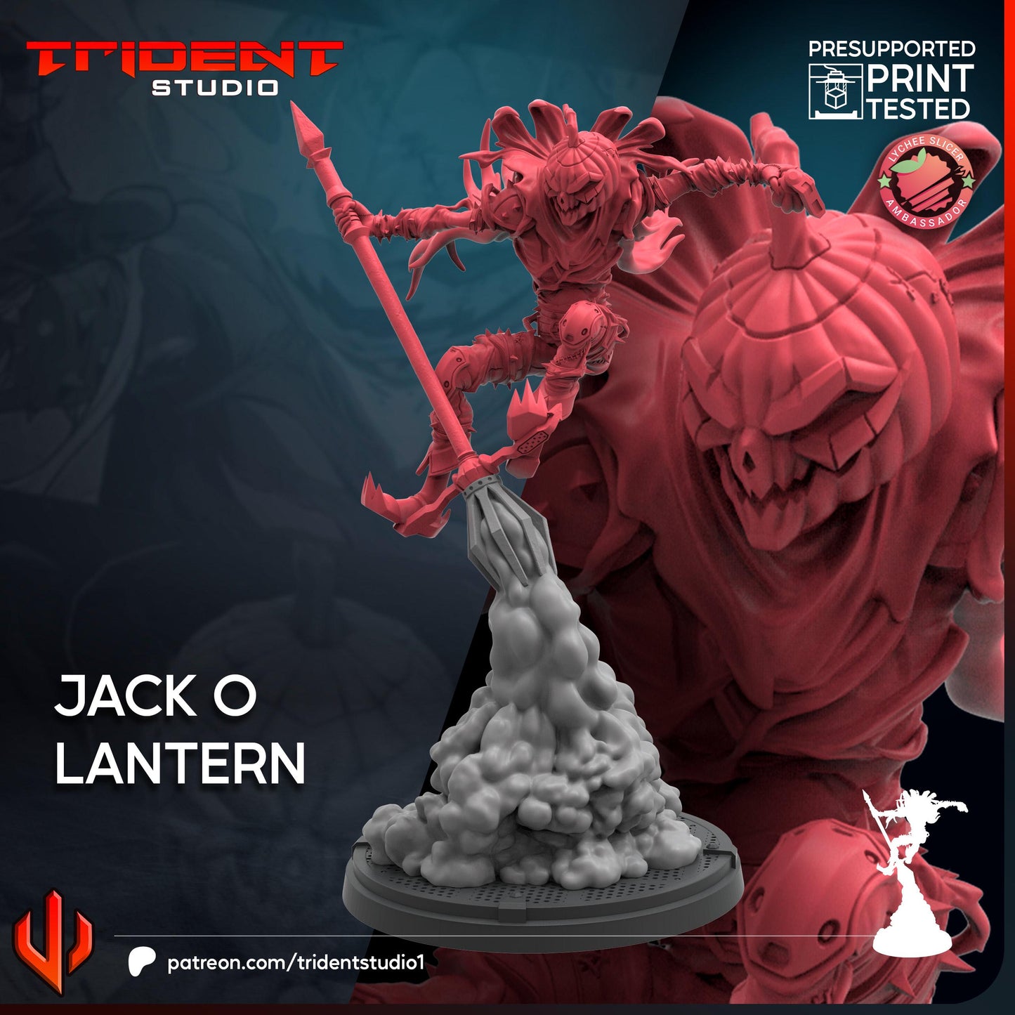 Jack O Lantern (Fan art sculpted by Trident Studio) (Crisis Protocol Proxy/Alternative)