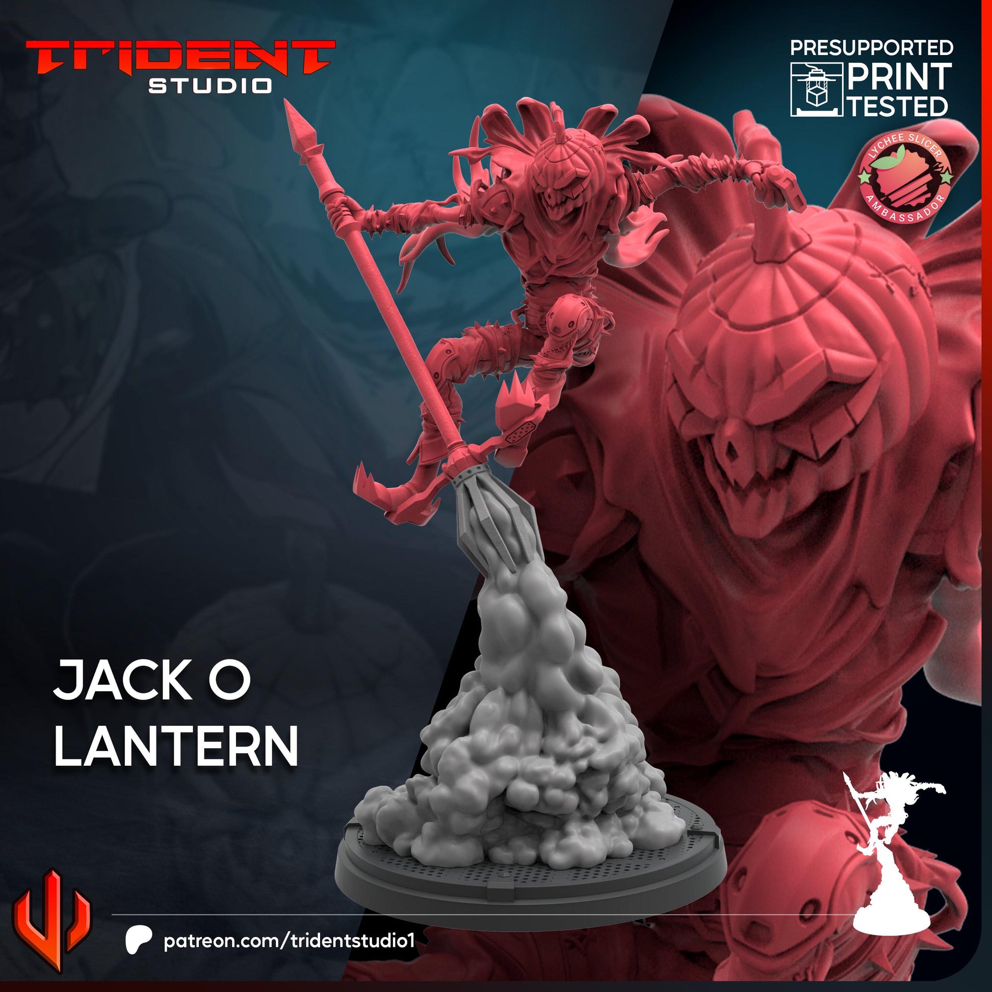 Jack O Lantern (Fan art sculpted by Trident Studio) (Crisis Protocol Proxy/Alternative)