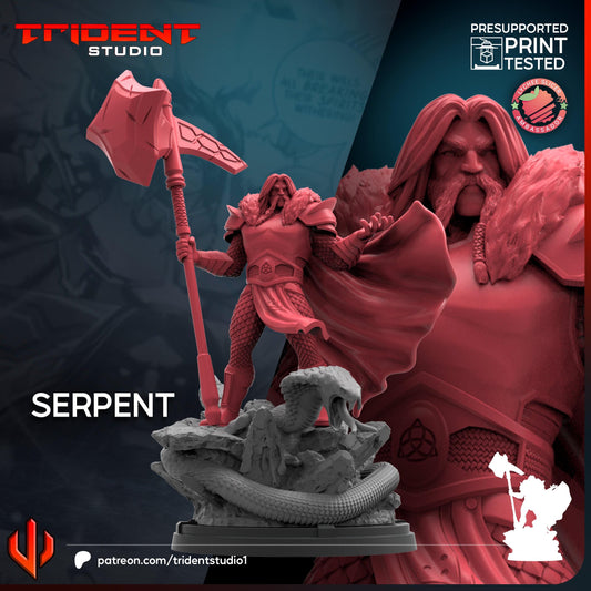 Serpent (Fan art sculpted by Trident Studio) (Crisis Protocol Proxy/Alternative)