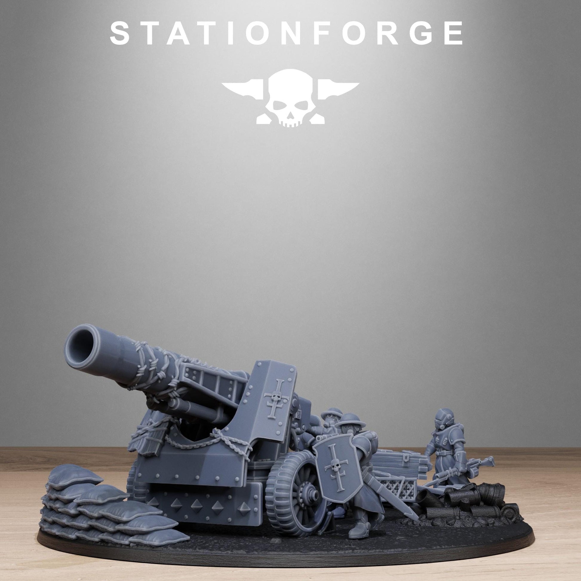 Royal Guard Artillery (sculpted by Stationforge)