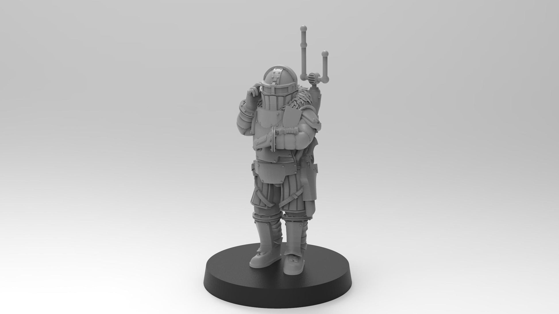 Lunar Auxilia Master of Battery (sculpted by That Evil One)