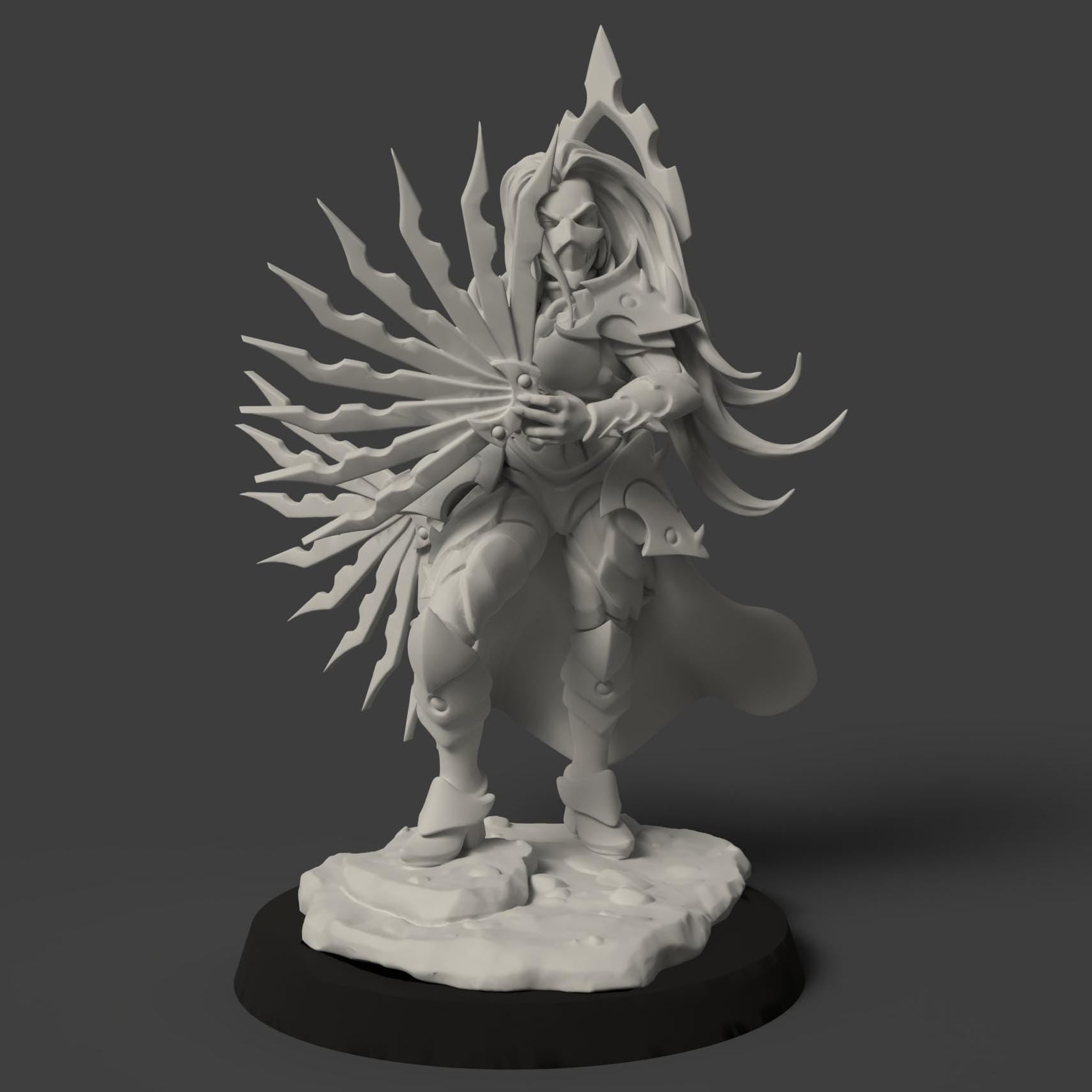 Dark Princess(Sculpted by Fantasy Cult Miniatures)