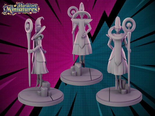 Whis - Dragonball Fan Art 40mm Miniature (Sculpted by Hardcore Miniatures) (Crisis Protocol Proxy/Alternative)