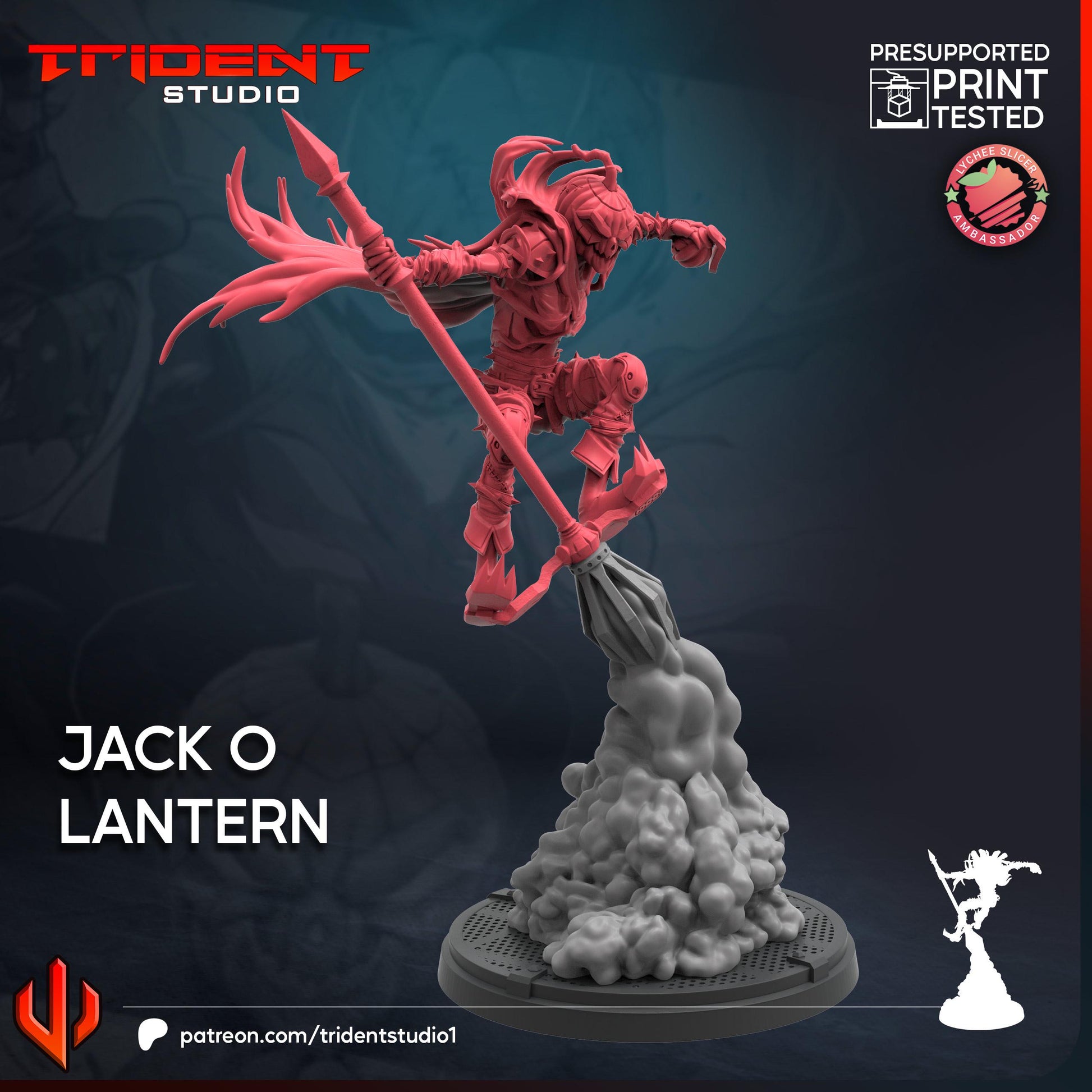 Jack O Lantern (Fan art sculpted by Trident Studio) (Crisis Protocol Proxy/Alternative)