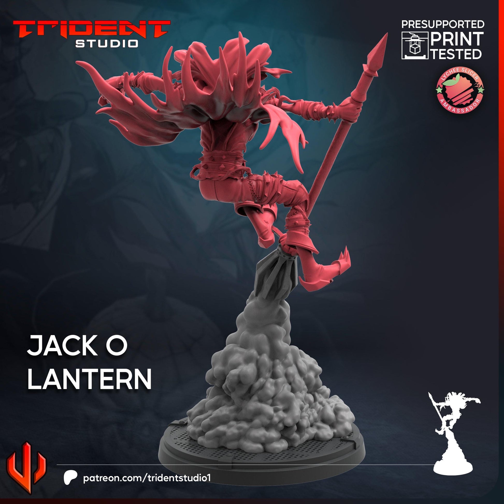 Jack O Lantern (Fan art sculpted by Trident Studio) (Crisis Protocol Proxy/Alternative)