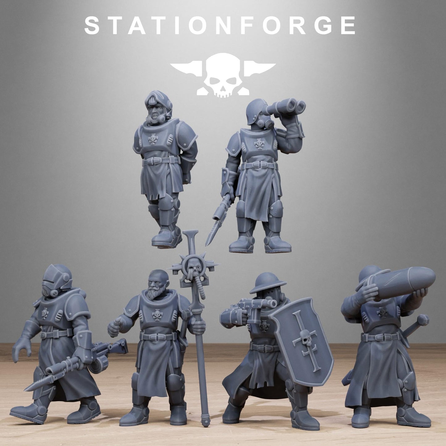 Royal Guard Artillery (sculpted by Stationforge)