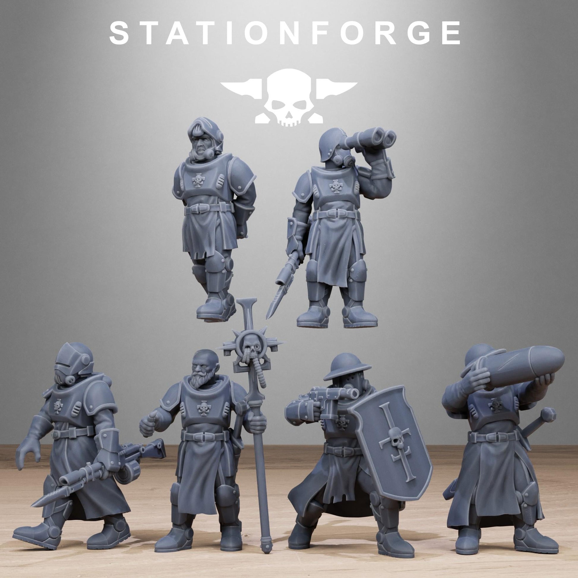 Royal Guard Artillery (sculpted by Stationforge)