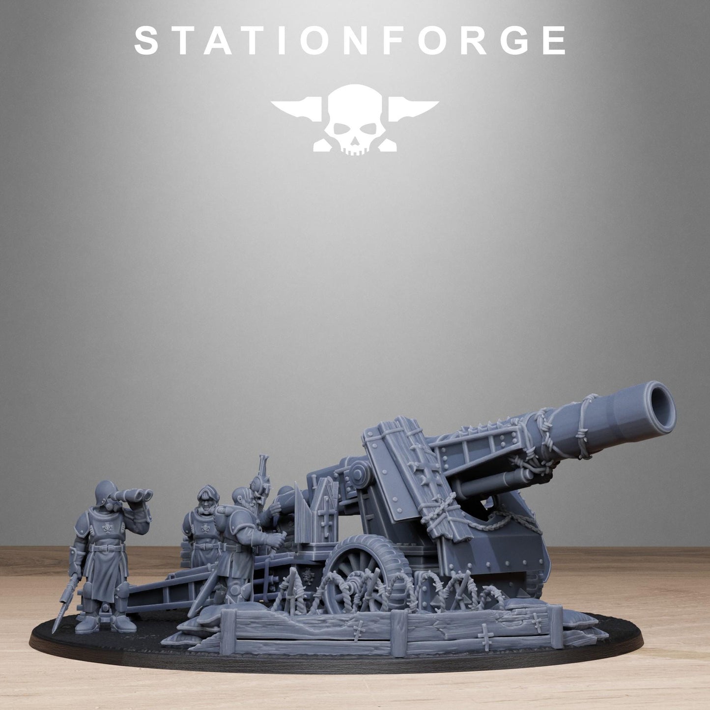 Royal Guard Artillery (sculpted by Stationforge)