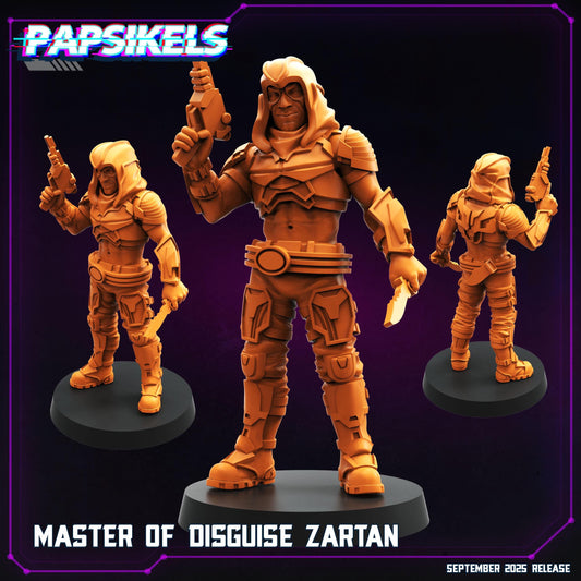 Master of Disguise Zartan (sculpted by Papsikels)