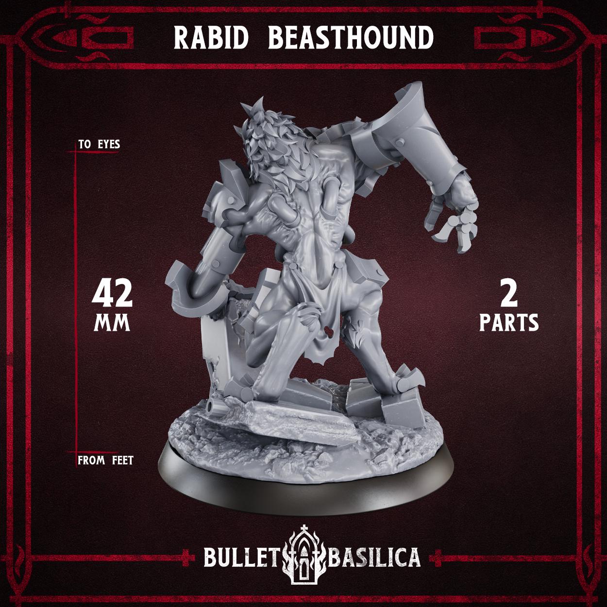 Rabid Beasthound - Sculpted by Bullet Basilica