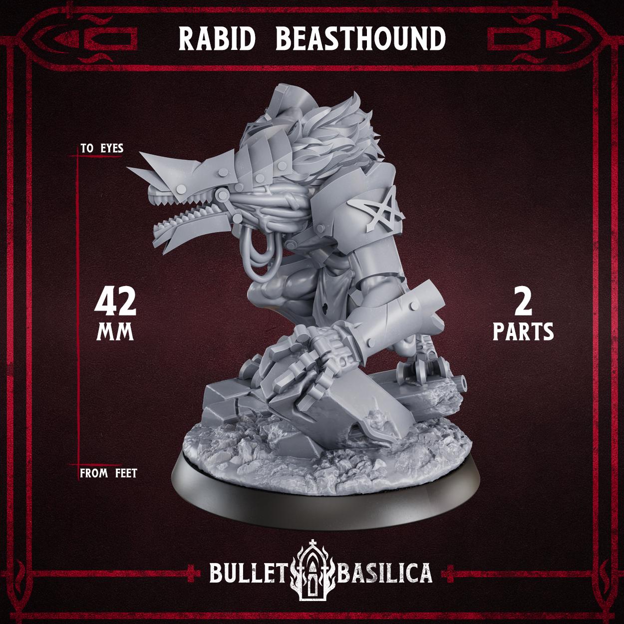 Rabid Beasthound - Sculpted by Bullet Basilica