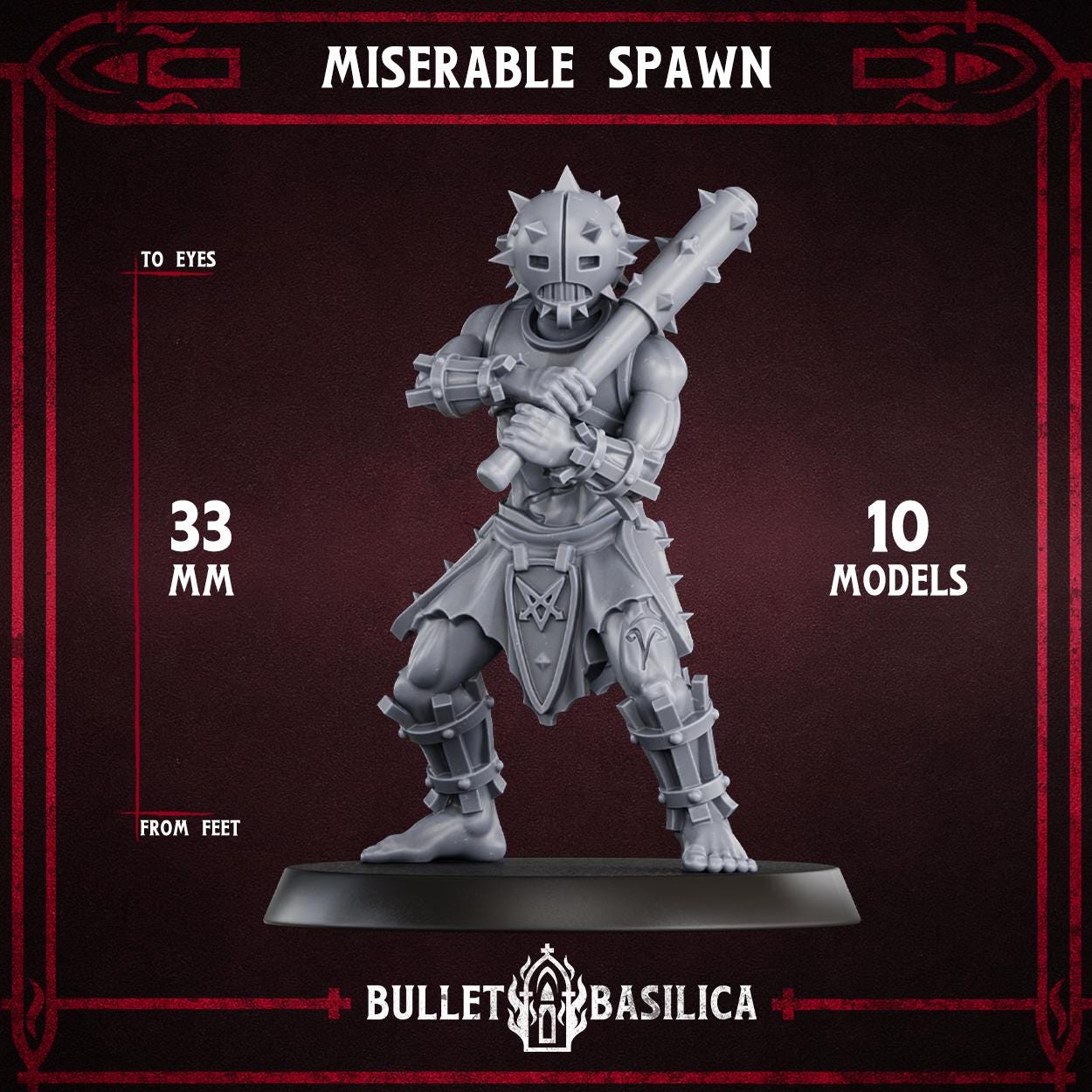 Miserable Spawn Squad (x10) - Sculpted by Bullet Basilica