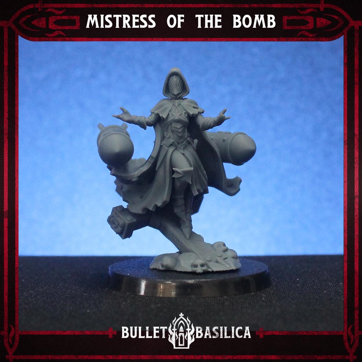 Mistress of the Bomb (builds 2) - Sculpted by Bullet Basilica