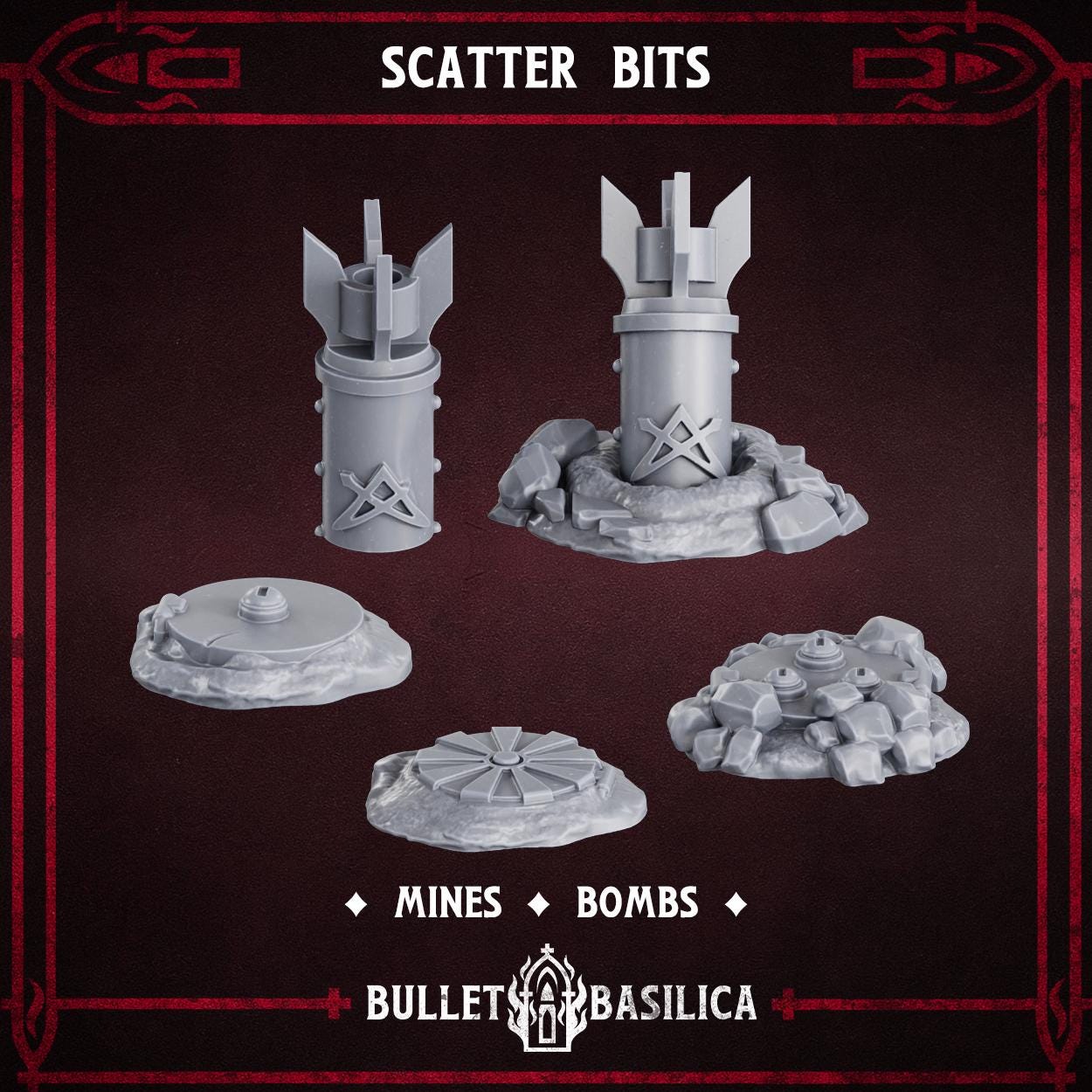 Trenchfield Scatter Bits - Sculpted by Bullet Basilica